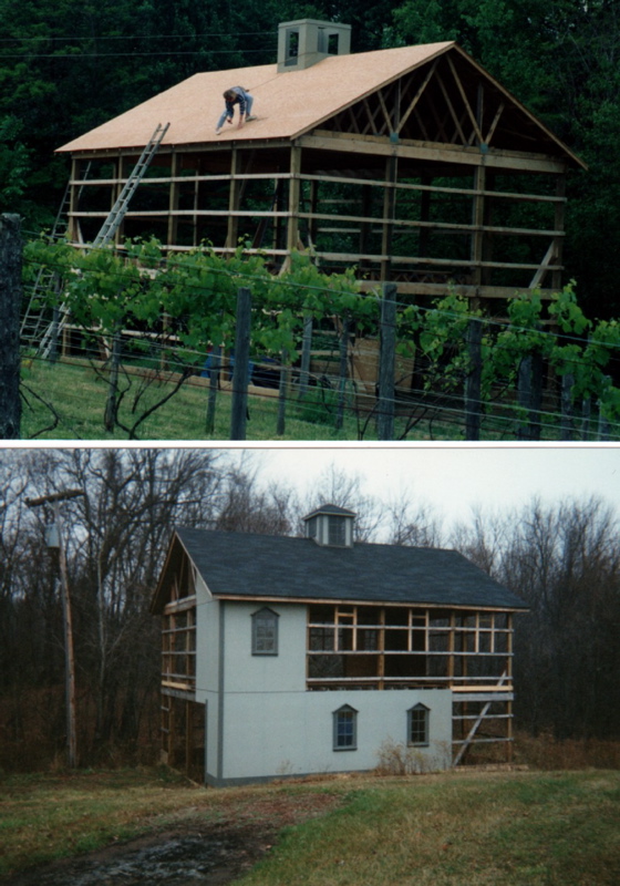 The Sawmill under construction