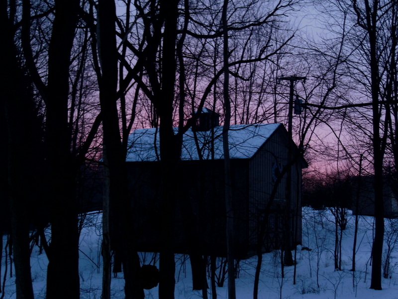 Winter sunrise